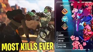 WORLDS MOST KILLS in Apex Legends *WORLD RECORD* (Apex Legends Highlights)