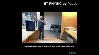 Horizontal and vertical velocity working model ll Psatis sir ll Eschool India ll first time ll