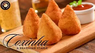 How to Make Coxinha | Brazilian Chicken Croquettes | Coxinha de Frango Simples