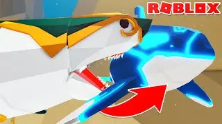 COMO DERROTAR o NOVO BOSS TUBARÃO e CONSEGUIR a ORCA! | ROBLOX Animal Simulator