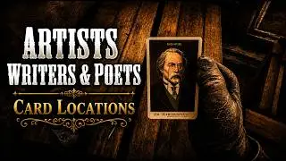 Red Dead Redemption 2 &ndash; Artists, Writers & Poets Cigarette Cards (All 12 Locations)