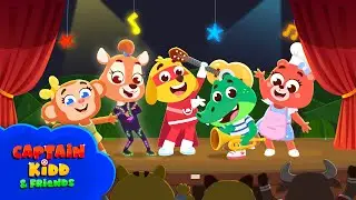 Captain Kidd S3 | Episode 6 | Talent Day | Animated Cartoon for Kids | Song for Toddlers | Kiddopia