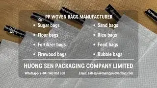 Discover The Best PP WOVEN BAGS Manufacturer