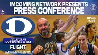 STATE CHAMPS DON&rsquo;T HIDE 🏆 Decatur Press Conference | Scholarships + Season Goals 🎓