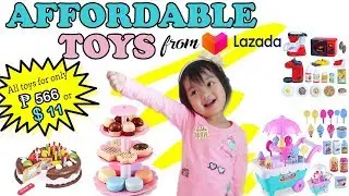 Lazada Toy Haul - Very affordable toys