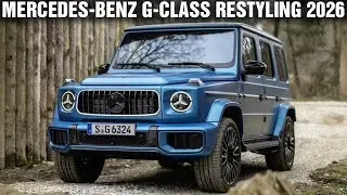 2026-2027 Restyling Mercedes-Benz G-Class - First Look!