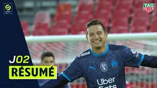 R&eacute;sum&eacute; 2&egrave;me journ&eacute;e - Ligue 1 Uber Eats / 2020-2021