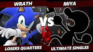 Kagaribi 13 TOP 8 - Wrath (Sonic) Vs. Miya (Game & Watch) Smash Ultimate - SSBU