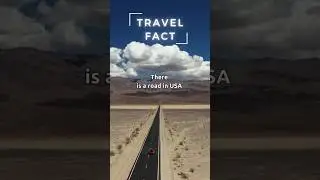 Driving Through Death Valley's Infamous Straightway!🛣️ #shorts #travel #facts