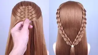 Easy & Beautiful Wedding Hairstyle | Half Up Half Down Braid Tutorial