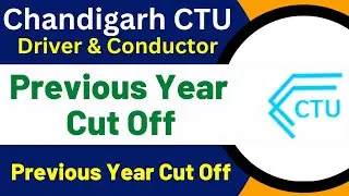 CTU Conductor and Driver Previous Year Cut Off // previous year cut off​