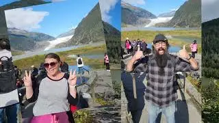 Mendenhall Glacier and Downtown Juneau! Cruise port stop from the Majestic Princess