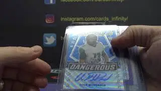 Jason's 2020 Leaf Metal Draft Football Box Break