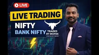 🛑LIVE Nifty BankNifty Trading 🔴💹 | Technical Analysis & Entry Points #nifty #banknifty