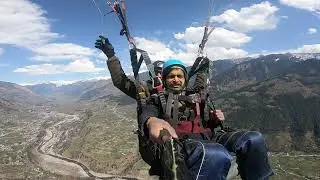 paragliding Kullu Manali full fun with acro full stall set supair paraglider