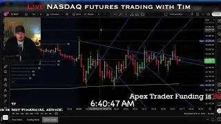 Live NASDAQ Futures Trading 50K Apex Trader Funding!