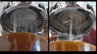 Flow and screen change lever espresso machine