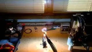 600 Volts DC Electric Arc