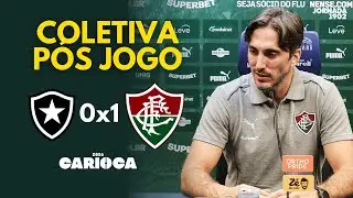 📺 COLETIVA ZUBELDIA | BOTAFOGO 0 X 1FLUMINENSE | BRASILEIRÃO 2026