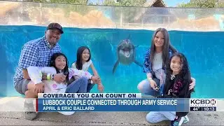 Lubbock couple connected through Army service shares story of love, brotherhood