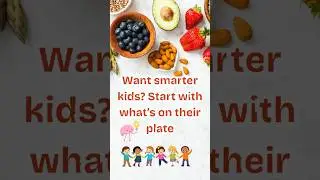Top 10 Brain Foods for Kids 🧠 | Boost Focus, Memory & Learning Naturally!