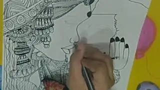 Art with Staedtler triplus fineliner pens