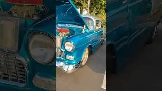 Freshly detailed &lsquo;55 Chevy! #classiccars #classiccar #vintagecars #vintagecar #belair #reflection