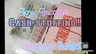 ♡low income cash stuffing|sinking funds|stimulus check|beginner budget friendly |budget system 2021♡