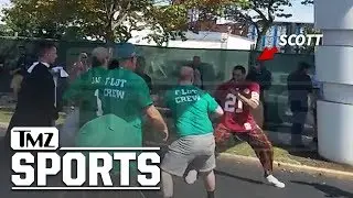 New Mike Scott Brawl Video Shows Crazy Haymakers With Eagles Fans | TMZ Sports
