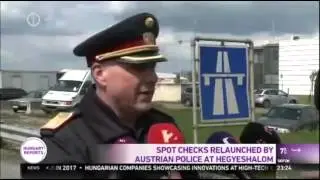 Austria Implements Border Checks On Border With Hungary