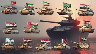 🔥THE MIDDLE EAST&rsquo;S ARMORED POWER RACE: COUNTRIES WITH THE MOST TANKS