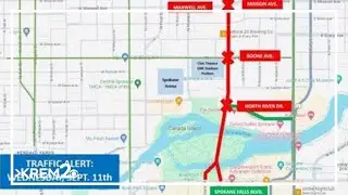 More construction projects begin across Spokane creating frustration for drivers
