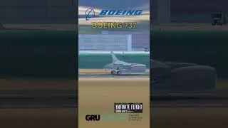 Brand New Boeing 737 Blasts Off from S&atilde;o Paulo Like a Rocket! 🚀🛫 #Boeing737 #InfiniteFlight