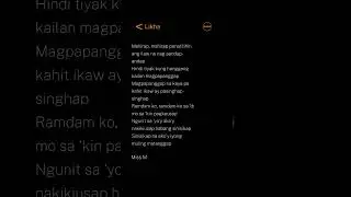 Ramdam ko sa 'di mo sa 'kin pagkausap | Tagalog spoken word poetry