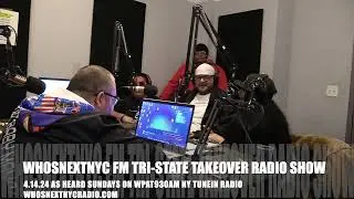 WhosNextNYC FM TRI-STATE TAKEOVER 4.14.24 Highlights WPAT 930 AM NY #whosnext #radio #newartist
