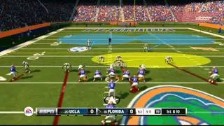 UCLA VS FLORIDA NCAA 14 FOOTBALL GAMEPLAY