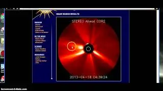 Solar Flare Pop Off!! 04/18/13