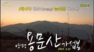 용문산 100대명산 koreamountain 양평 용문사은행나무, 부산마운틴클럽