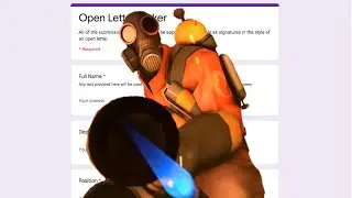 Meet the Pyro but it's a Google Form