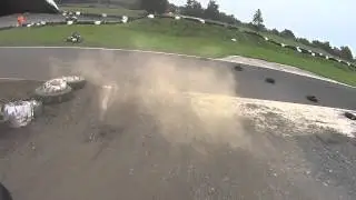 Falling off Pit Bike