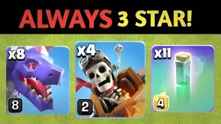 Best TH13 attack strategies | Town Hall Th13 Attack for 3 star