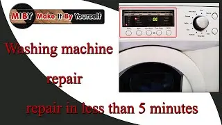 Washing machine repair - Stuck washing machine while working
