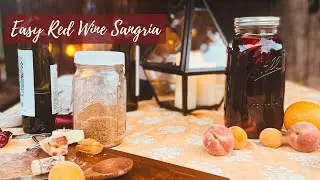 Easy Red Wine Sangria | The Perfect Summer Cocktail