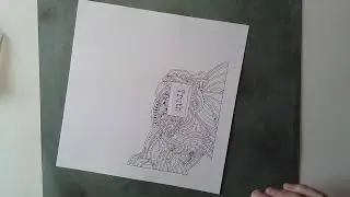 Truth - Part 1. An #entangled #drawing by #AngelaPorter #Artwyrd