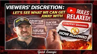 Viewers' Discretion: YouTube Just RELAXED the Rules… Let’s See What We Can Get Away With 😈