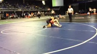 Rodrigo Hernandez High School Wrestling Match
