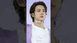 BTS Members Weight 2023 [acc. to Google] #bts #trending #viral #shorts