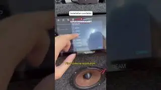 How to set soundstream android player reverse camera setting CVBS AHD