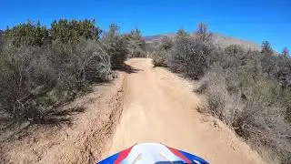 Tataviam Trail Hungry Valley Gorman with Gopro Hero 7 Black Helmet mount