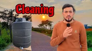 Water Tank Cleaning Vlog | Before & After Result😮